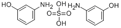 3-氨基苯酚硫酸盐 结构式