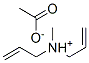 diallylmethylammonium acetate 结构式