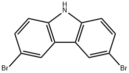 3，6二溴咔唑 结构式