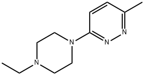 Pyridazine, 3-(4-ethyl-1-piperazinyl)-6-methyl- (9CI) 结构式