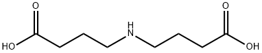 BUTANOIC ACID, 4,4'-IMINOBIS- 结构式