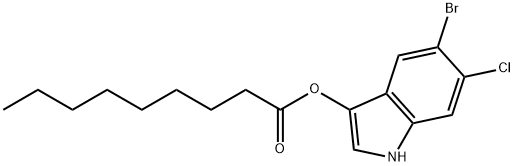 5-BROMO-6-CHLORO-3-INDOXYL NONANOATE