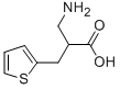 2-AMINOMETHYL-3-THIOPHEN-2-YL-PROPIONIC ACID 结构式