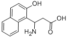 3-AMINO-3-(2-HYDROXY-NAPHTHALEN-1-YL)-PROPIONIC ACID 结构式