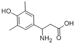 3-AMINO-3-(4-HYDROXY-3,5-DIMETHYL-PHENYL)-PROPIONIC ACID 结构式