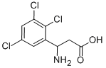 3-AMINO-3-(2,3,5-TRICHLOROPHENYL)-PROPIONIC ACID 结构式