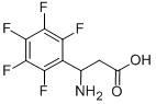 3-AMINO-3-PENTAFLUOROPHENYL-PROPIONIC ACID 结构式