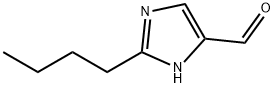 2-丁基-1H-咪唑-4-甲醛 结构式