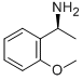 (S)-1-(2-甲氧基苯基)乙胺 结构式
