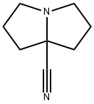 tetrahydro-1H-Pyrrolizine-7a(5H)-carbonitrile 结构式