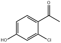 4-羟基-2-氯苯乙酮 结构式