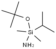 1-(1,1-dimethylethoxy)-1,1-dimethyl-N-(1-methylethyl)silylamine 结构式