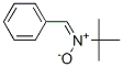 (Z)-benzylidene-oxido-tert-butyl-azanium 结构式