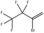 2-BROMO-3,3,4,4,4-PENTAFLUOROBUT-1-ENE 结构式