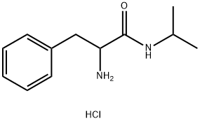 2-Amino-N-isopropyl-3-phenylpropanamidehydrochloride 结构式