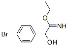 Benzeneethanimidic  acid,  4-bromo--alpha--hydroxy-,  ethyl  ester  (9CI) 结构式