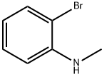 2-溴-N-甲基苯胺 结构式