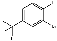 3-溴-4-氟三氟甲苯 结构式