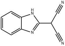 Propanedinitrile, 1H-benzimidazol-2-yl- (9CI) 结构式