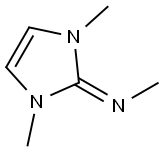 Methanamine, N-(1,3-dihydro-1,3-dimethyl-2H-imidazol-2-ylidene)- (9CI) 结构式