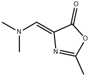 5(4H)-Oxazolone, 4-[(dimethylamino)methylene]-2-methyl-, (4Z)- (9CI) 结构式