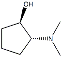 环戊醇,反式-2-(二甲基氨基)- 结构式