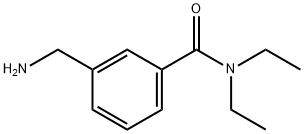 3-(aminomethyl)-N,N-diethylbenzamide 结构式