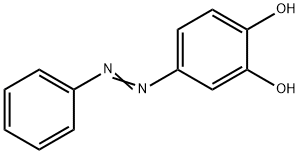 4-(Phenylazo)benzene-1,2-diol 结构式
