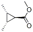 Cyclopropanecarboxylic acid, 2,3-dimethyl-, methyl ester, (1-alpha-,2-alpha-,3-alpha-)- (9CI) 结构式
