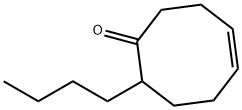 (Z)-8-Butyl-4-cycloocten-1-one 结构式