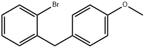 1-BROMO-2-[(4-METHOXYPHENYL)METHYL]-BENZENE 结构式