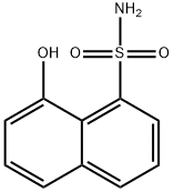 8-hydroxynaphthalene-1-sulfonamide 结构式