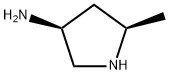 3-Pyrrolidinamine,5-methyl-,(3S,5R)-(9CI) 结构式