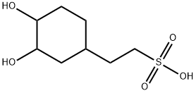 Cyclohexaneethanesulfonic acid, 3,4-dihydroxy- (9CI) 结构式