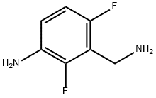 Benzenemethanamine, 3-amino-2,6-difluoro- (9CI) 结构式