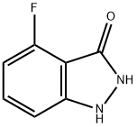 4-氟-3-羟基(1H)吲唑 结构式
