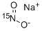亚硝酸钠-15N 结构式