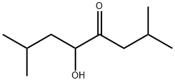 4-Octanone, 5-hydroxy-2,7-diMethyl- 结构式