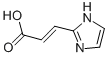 3-(1H-IMIDAZOL-2-YL)-ACRYLIC ACID 结构式