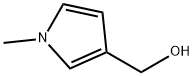 (1-甲基-1H-吡咯-3-基)甲醇 结构式