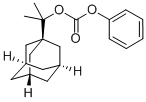 2-(1-Adamantyl)-2-propyl phenyl Carbonate 结构式