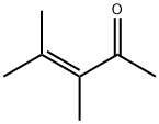 3,4-Dimethyl-3-penten-2-one 结构式