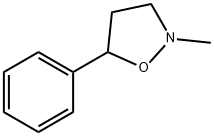 2-METHYL-5-PHENYLISOXAZOLIDINE 结构式