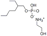 2-乙基己基酚磷酸酯与2-氨基乙醇的复合物 结构式