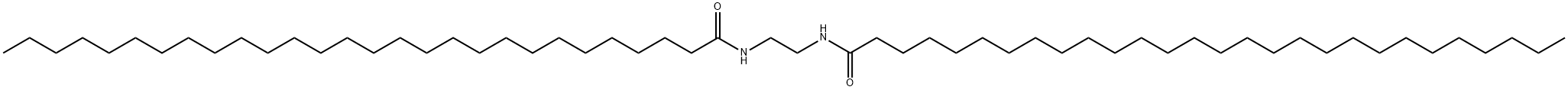 N,N'-ethane-1,2-diylbisoctacosanamide 结构式