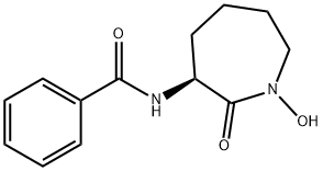 Benzamide, N-[(3S)-hexahydro-1-hydroxy-2-oxo-1H-azepin-3-yl]- (9CI) 结构式