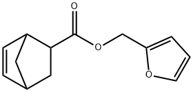 5-降冰片烯-2-羧酸糠酯 结构式