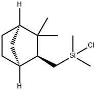 莰基二甲基氯硅烷 结构式