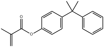 4-CUMYLPHENYL METHACRYLATE 结构式