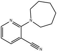 2-(氮杂-1-基)烟腈 结构式